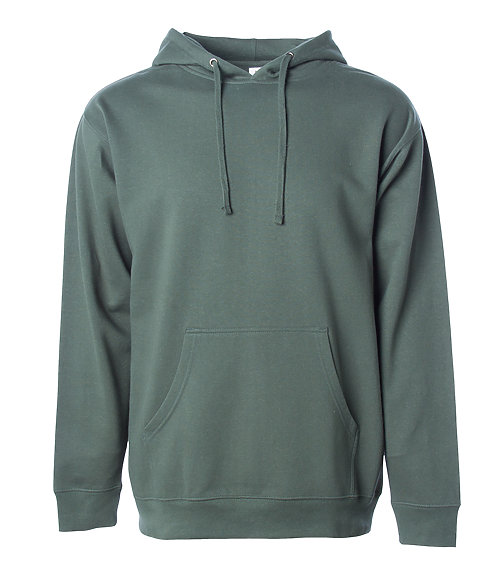 B004 SS4500 Mens Midweight Pullover Hood