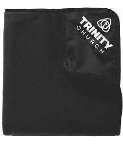 E001 TB850 Fleece & Poly Travel Blanket