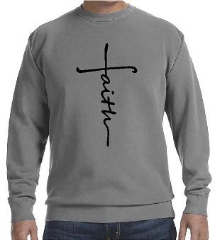 A002 1566 Faith Crewneck