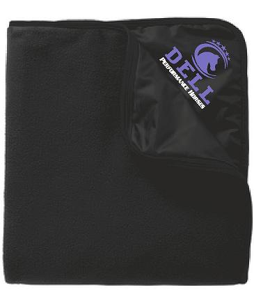 E010 TB850 Fleece & Poly Travel Blanket