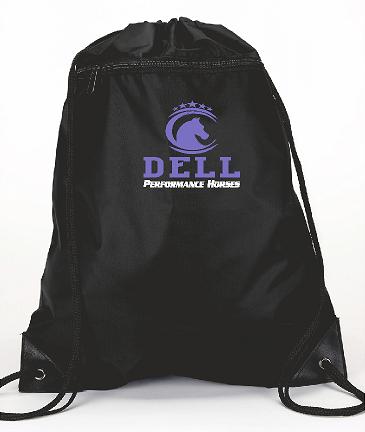 E013 8888 Zipper Drawstring backpack bag