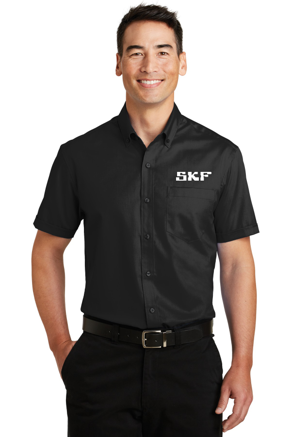 F002 S664 Short Sleeve SuperPro Twill Shirt