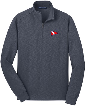 Slub Fleece Quarter Zip Pullover