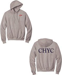 Hoodie with Logo Front and Back