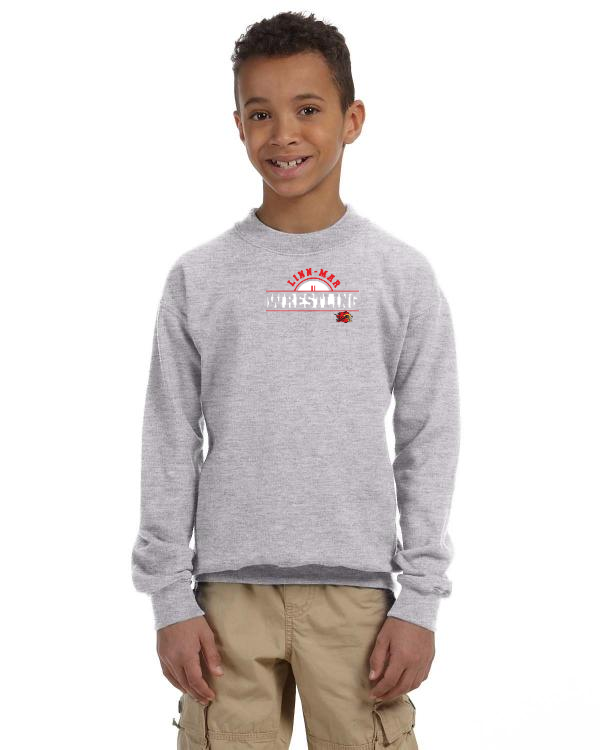 GILDAN G180B  Youth Heavy Blend Fleece Crew