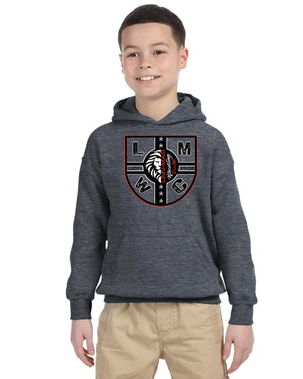 GILDAN G185B CLUB Youth Heavy Blend Hooded Sweatshirt