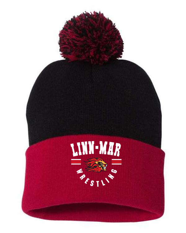 SPORTSMAN SP15 12" Pom-Pom Cuffed Beanie