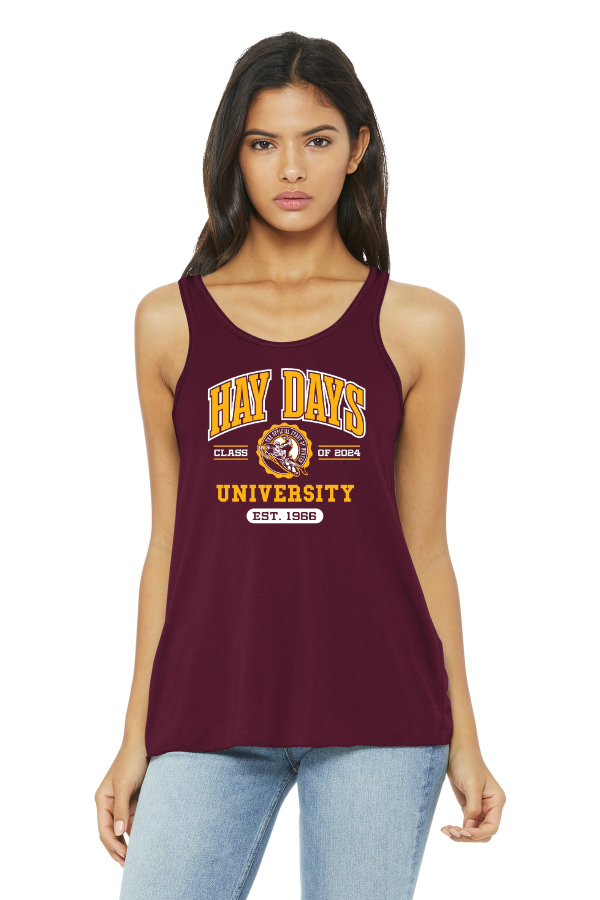 Womens Flowy Racerback Tank