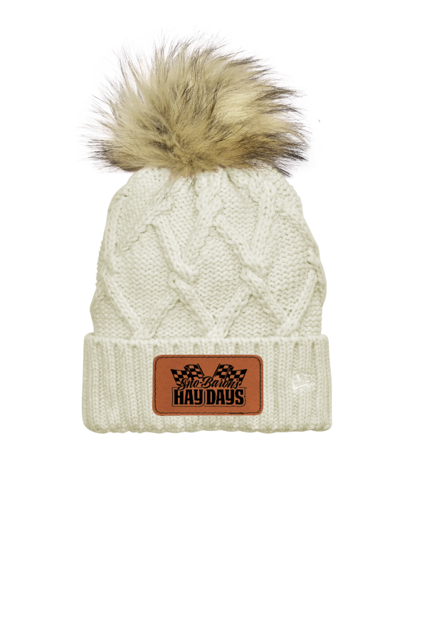 Faux Fur Pom Beanie