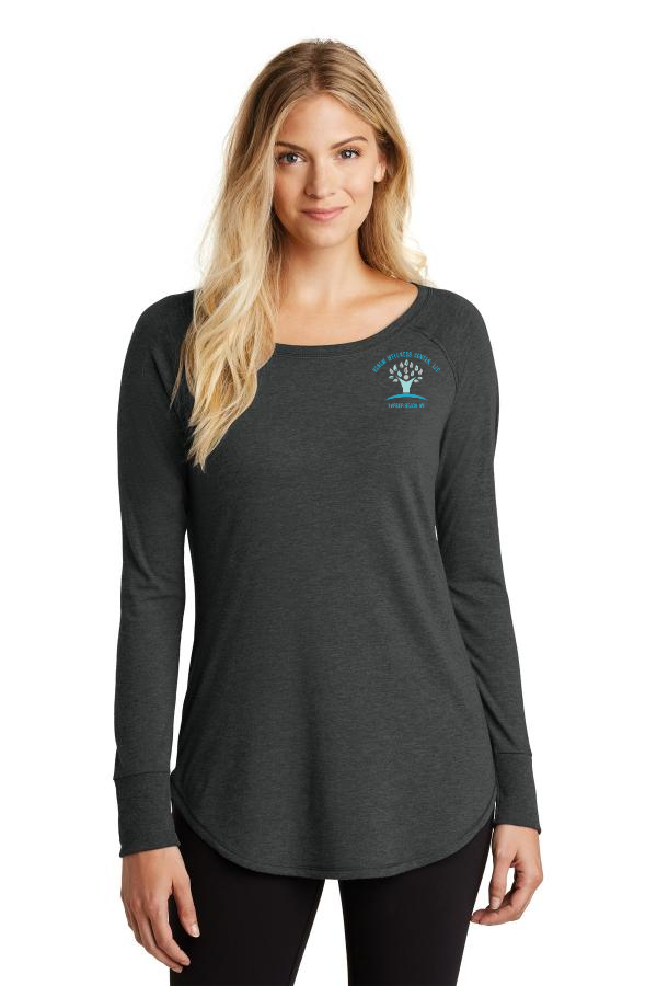 Women s Perfect Tri  Long Sleeve Tunic Tee