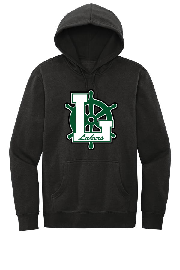 District Hooded Fleece Sweatshirt with Laker Wheel