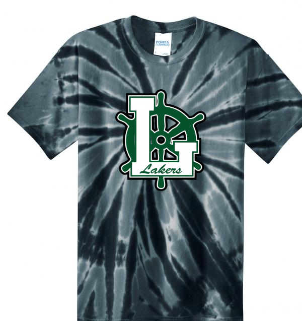 Tie-Dye Tee with Laker Wheel