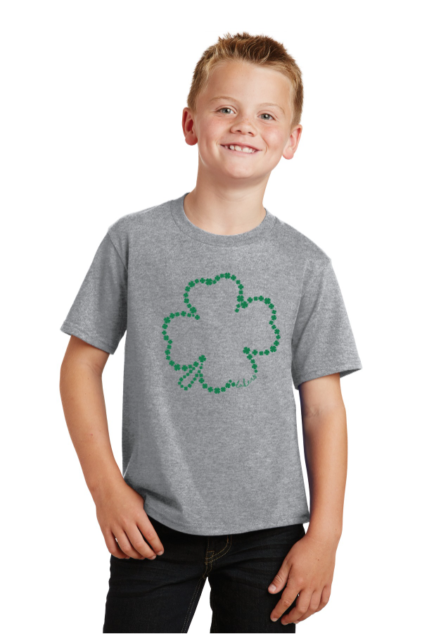 St. Patrick's Lakers Clover Youth Fan Favorite Tee