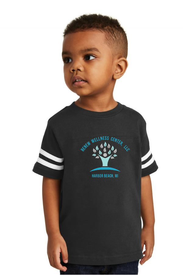 Toddler Football Fine Jersey Tee