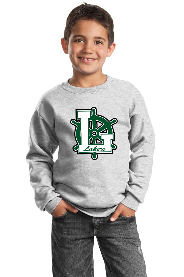 Youth Core Fleece Crewneck Sweatshirt