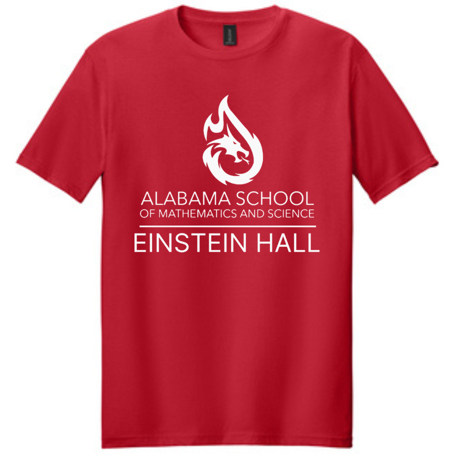 Einstein Hall T-Shirt with Dragon Logo and Hall Name