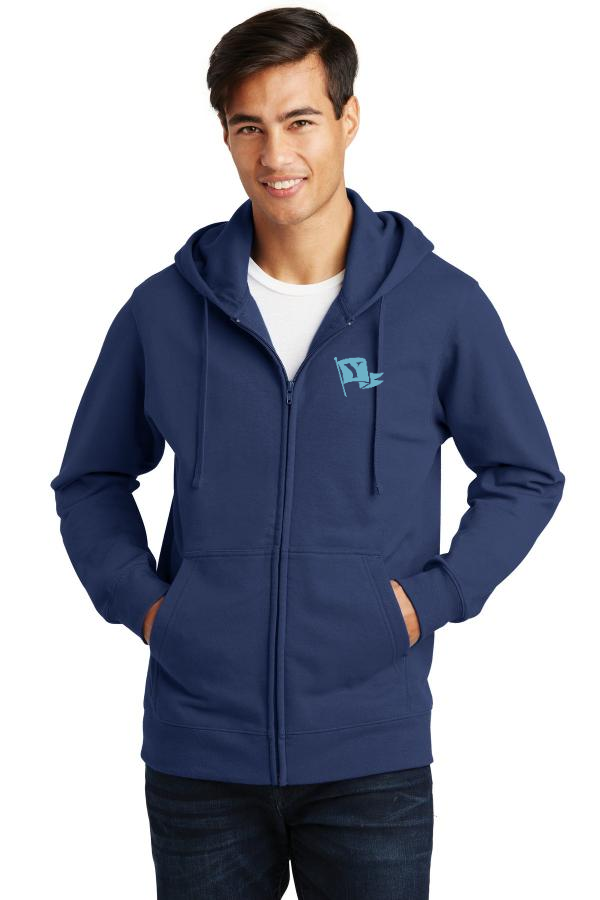 Port & Company Fan Favorite Fleece Full-Zip Hooded Sweatshirt