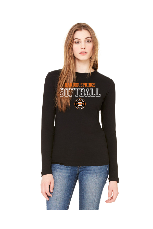 Ladies  Jersey Long-Sleeve T-Shirt B6500