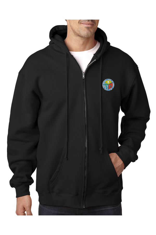 Adult Full-Zip Hooded Sweatshirt (BA900) A/I