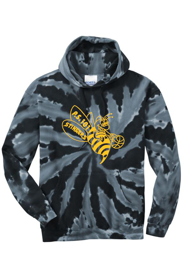 Tie Dye Hoodie - Bee