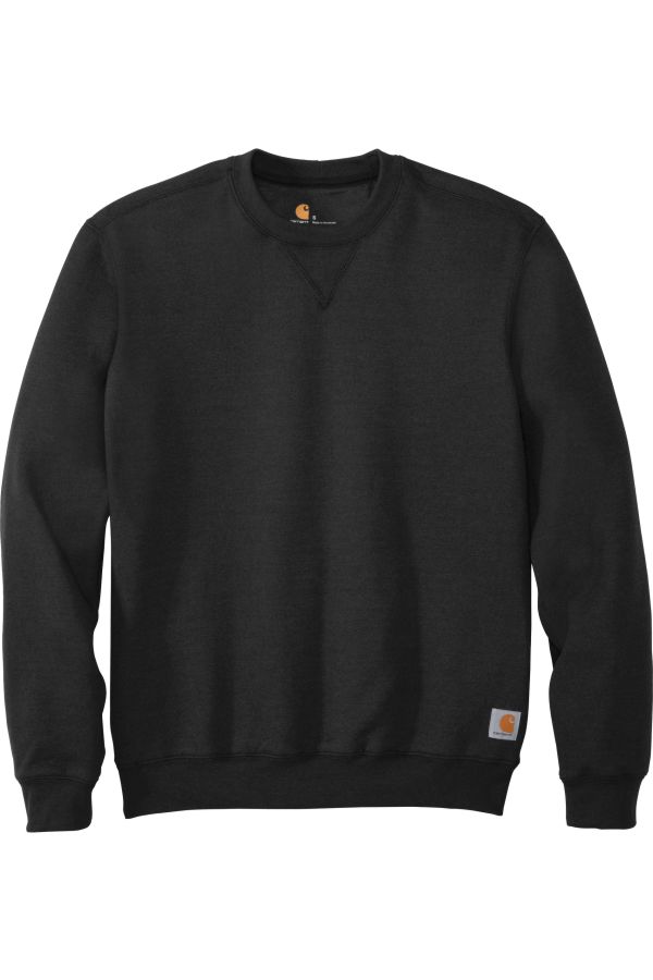 Carhartt Midweight Crewneck CTK124  Sweatshirt w/ Embroidered Logo