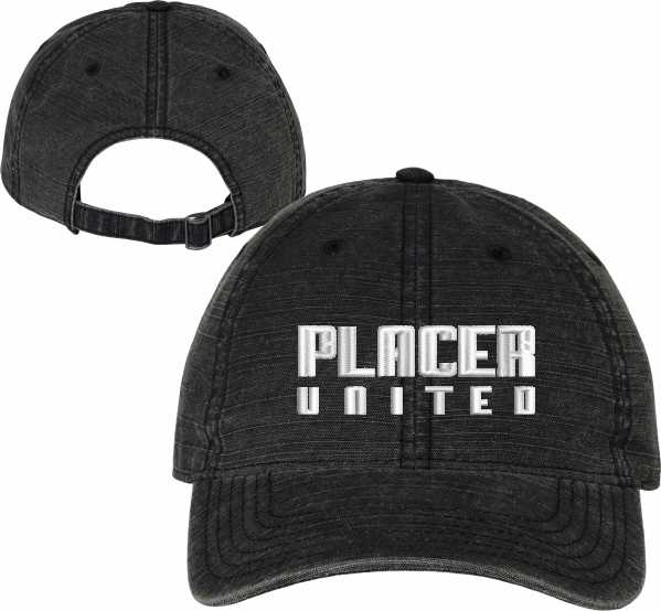 Hat- Slub Dad Cap- SP440 w/ Placer Logo