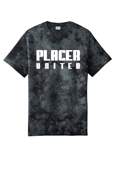 Unisex Crystal Tie Dye Tee PC145 w/ Screen Printed Logo