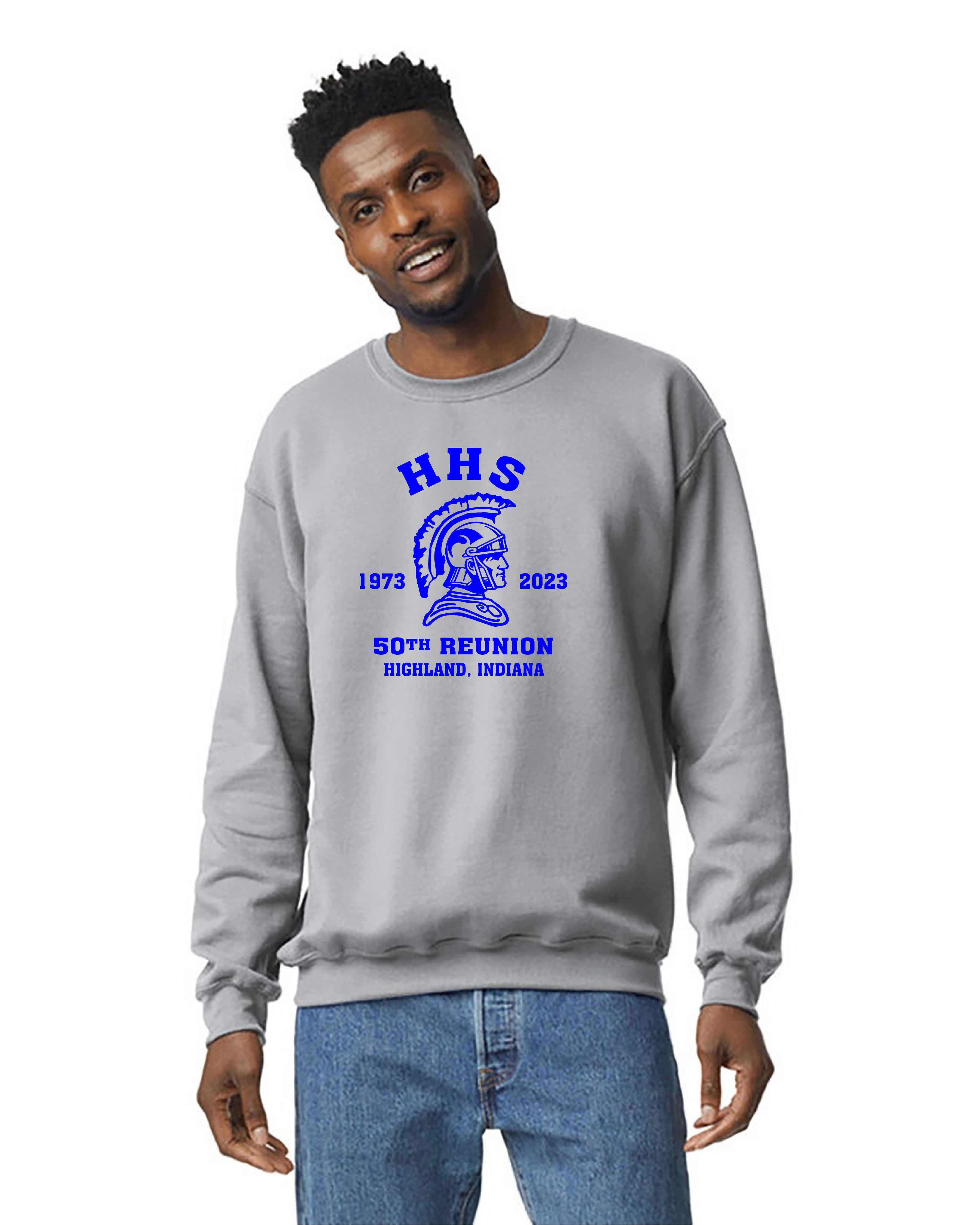 Sweatshirt Grey Gildan 50/50 Blend - Highland Class Reunion Shirt