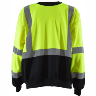 LBCSW-C3 Petra Roc Hi-Vis Crew Neck Sweatshirt