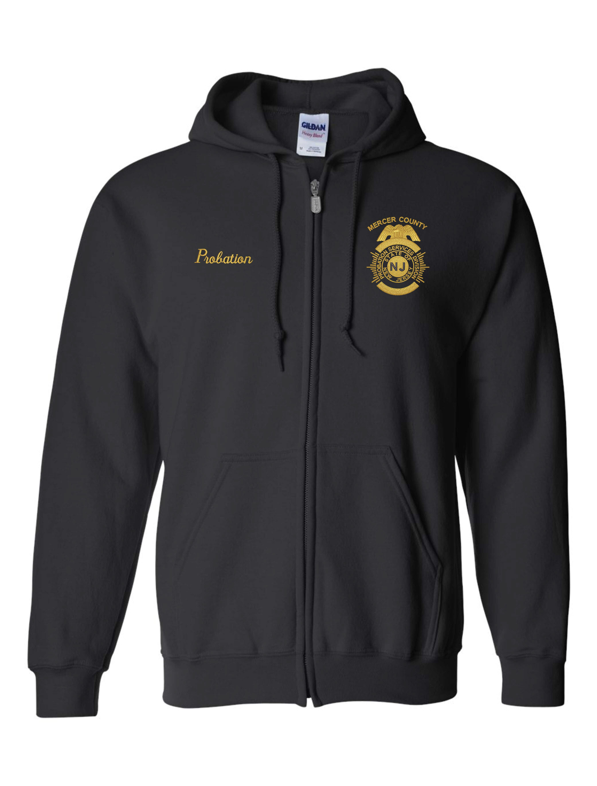 18600 Embroidered Gildan - Heavy Blend Full-Zip Hooded Sweatshirt