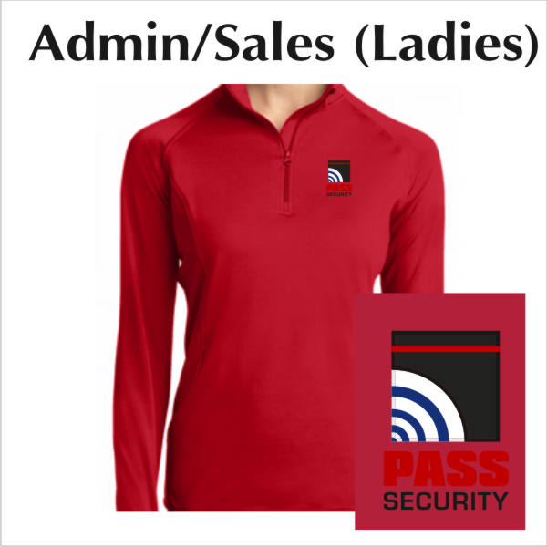 03 LST850 Ladies Sport Tek 1/2 Zip Pullover