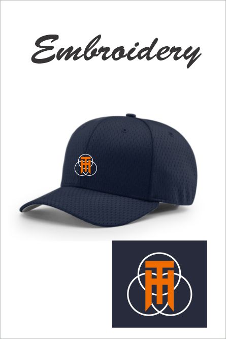 88 Richardson 495 Pro Mesh R Flex Cap with Embroidery