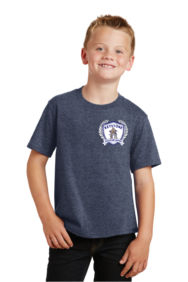 Youth Keystone T-Shirt Printed Front & Back