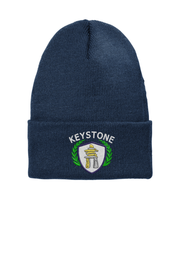 Keystone Soft Acrylic Embroidered Beanie Cap