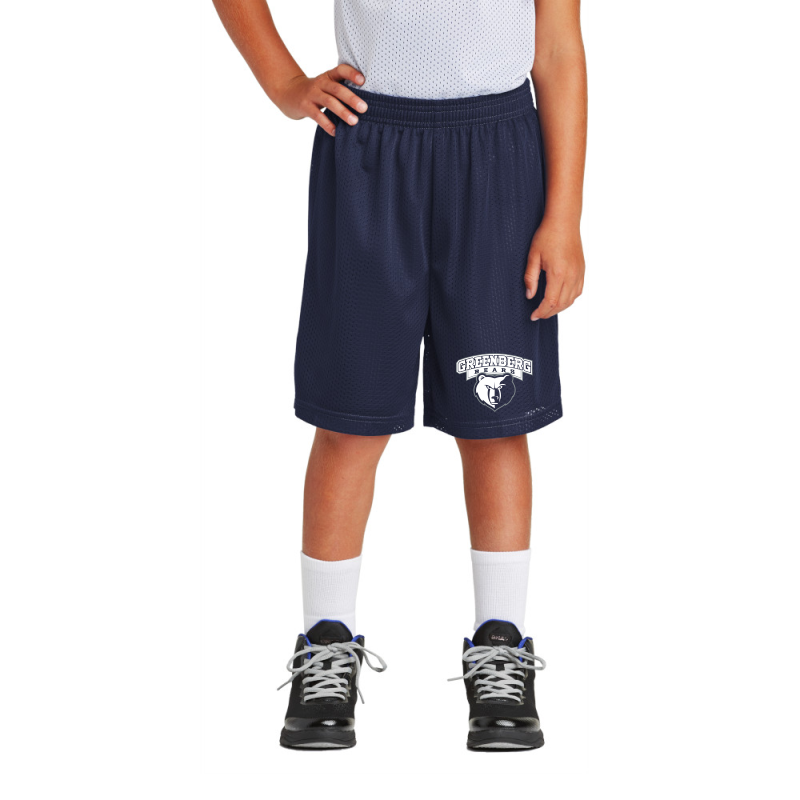 GYST510 Youth Navy Shorts