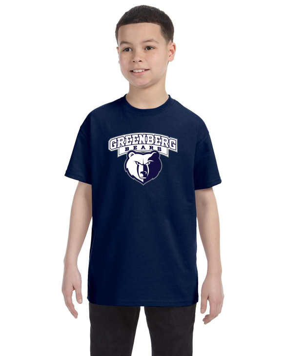 G29B Youth Navy Blue Tee