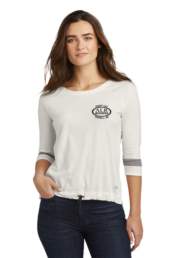 Ladies Tri-Blend 3/4-Sleeve Tee -LNEA136