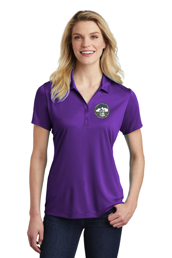 Ladies Polyester Competitor Polo - Embroidered Logo-LST550
