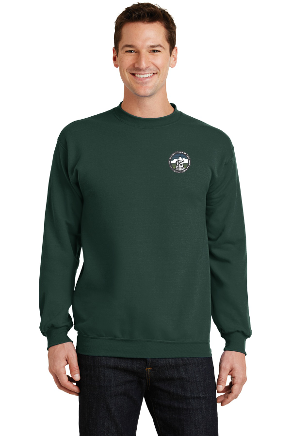 Adult Fleece Crewneck Sweatshirt - Printed logo-PC78