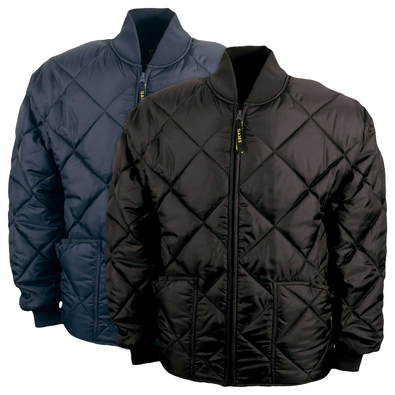 GAME The Bravest Diamond Quilt Jacket