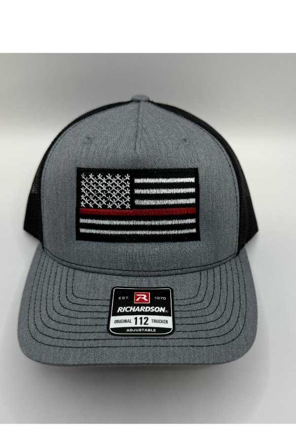 Richardson - Five-Panel Trucker Cap - 112FP / Thin Red Line Subdued