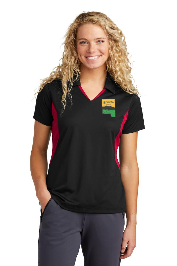 Ladies Side Blocked Micropique Sport-Wick Polo