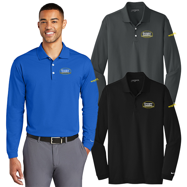 Nike Long Sleeve Dri-FIT Stretch Tech Polo