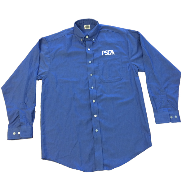 Blue Botton Down Dress Shirt