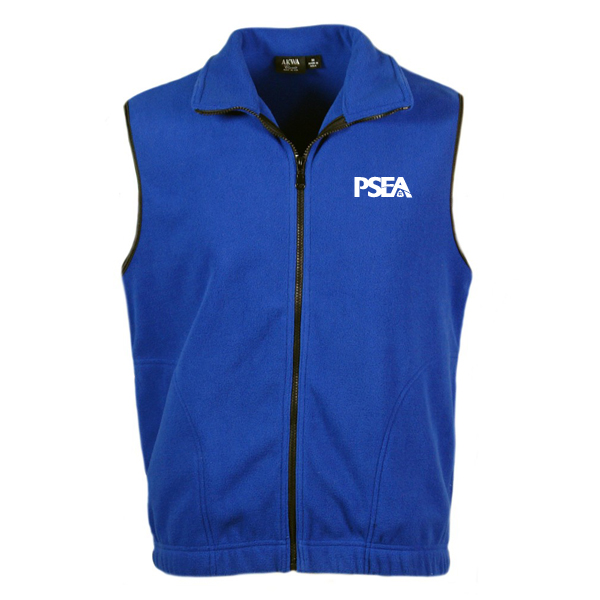 Blue Fleece Vest