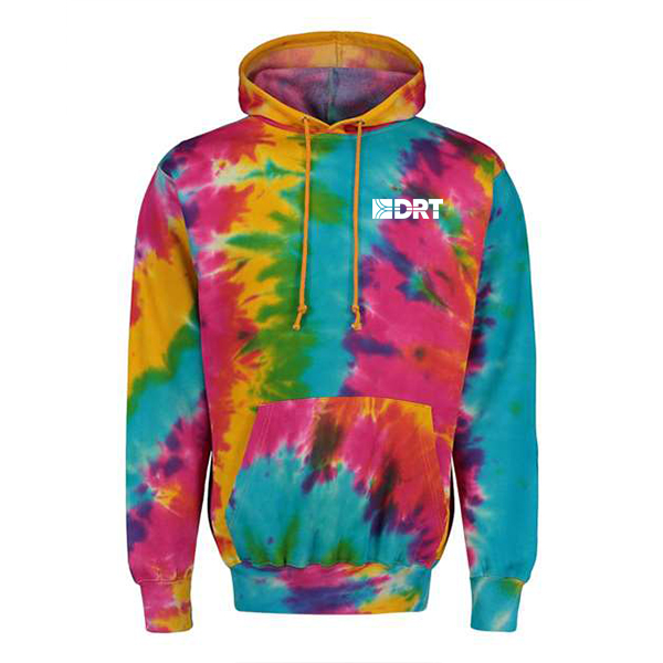 Classic Fleece Tie Dye Hooded Sweatshirt