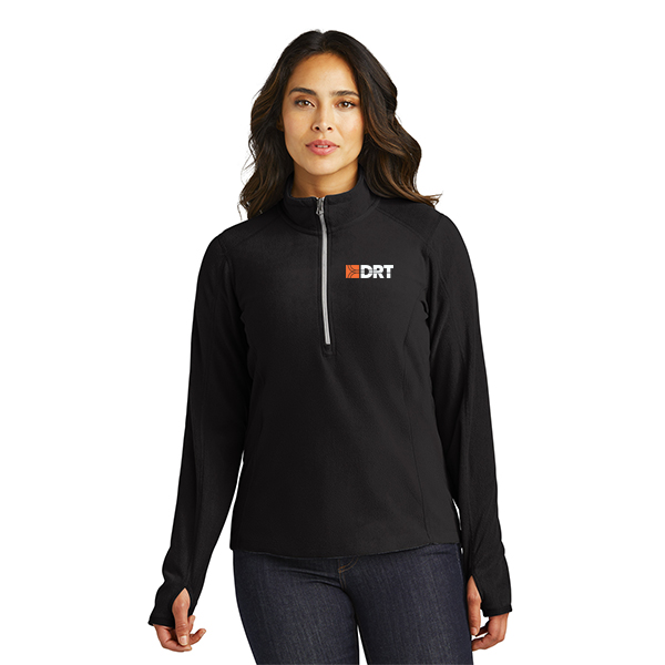 Ladies Microfleece 1/2-Zip Pullover