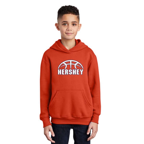 Port & Company - Youth Core Fleece Pullover Hooded Sweatshirt