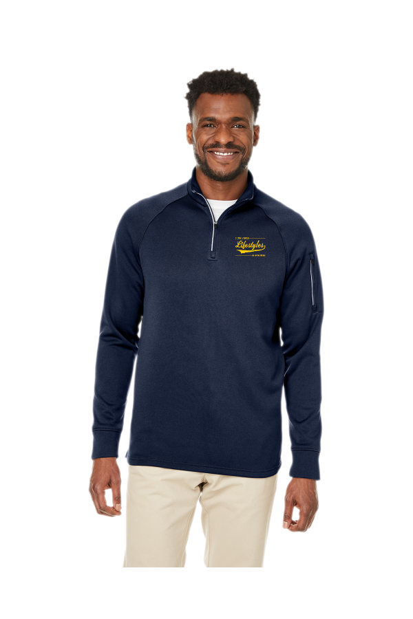 Unisex ChromaSoft Fleece Quarter-Zip ce801