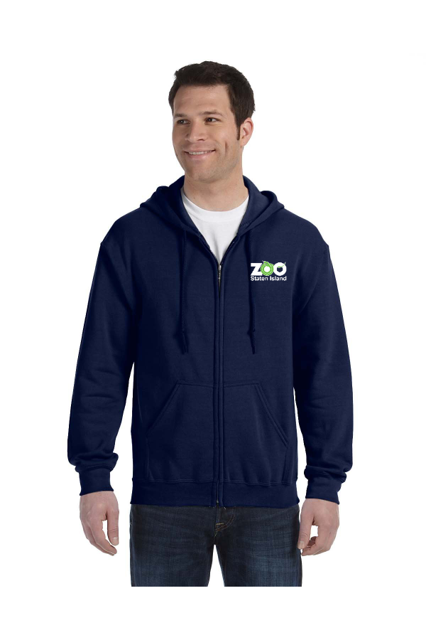 Adult Heavy Blend 8 oz., 50/50 Full-Zip Hooded Sweatshirt